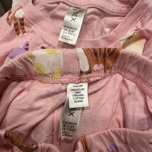 Lindex Pink Cats Pajamas - Picture 8 of 9